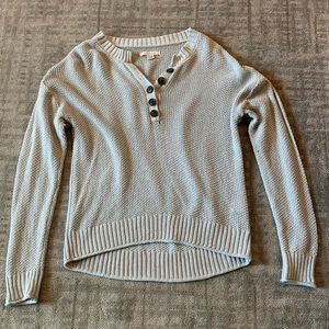 American eagle button sweater